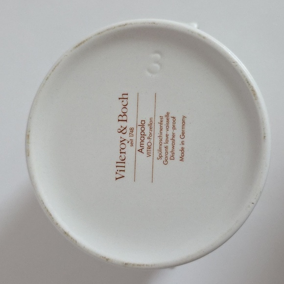 Villeroy & Boch Amapola Sugar Bowl & Lid with Handles - Picture 8 of 9